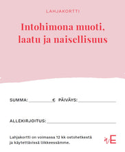 Lataa kuva Galleria-katseluun, A la Elle lahjakortti